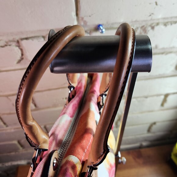 Euc Rare Coach Ashley Floral Multi-Colored Shoulder Bag/Satchel Purse - Picture 6 of 14